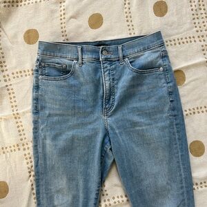 Express Light Blue Women's Skinny Jeans